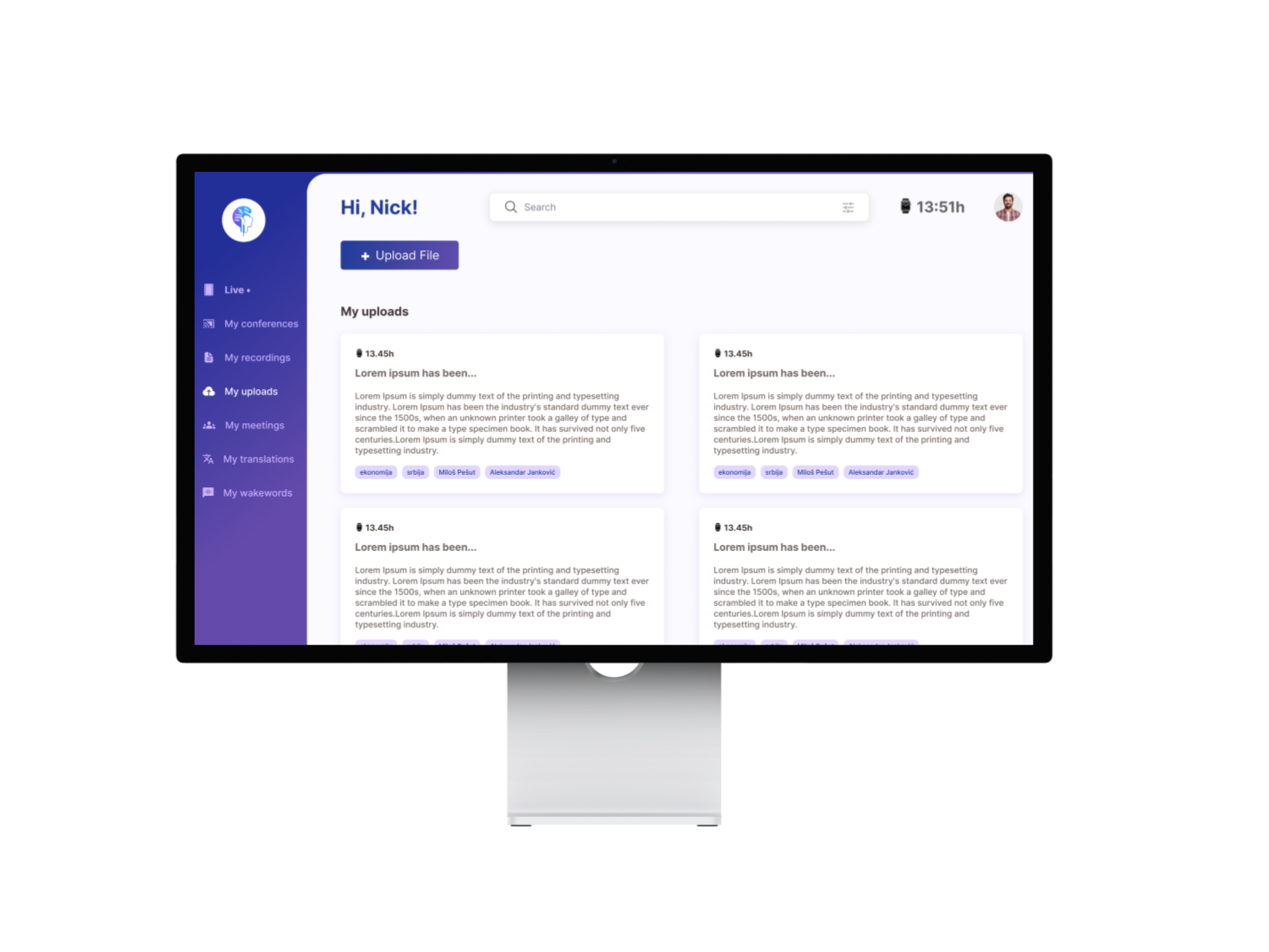 Litteraworks transcription platform